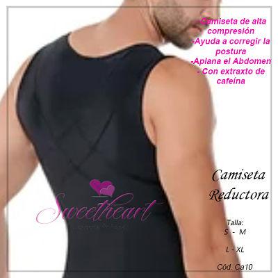 Camiseta Reductora (Cód.ca10) – Sweetheart Lencería y Ropa