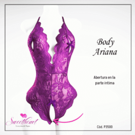 Body Ariana Morado (Cód.P3500)