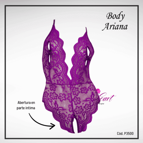 Body Ariana Morado (Cód.P3500) - Imagen 2
