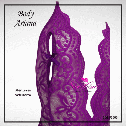 Body Ariana Morado (Cód.P3500) - Imagen 3