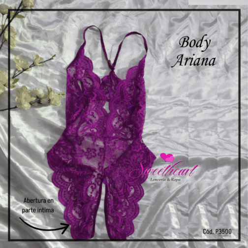 Body Ariana Morado (Cód.P3500) - Imagen 4