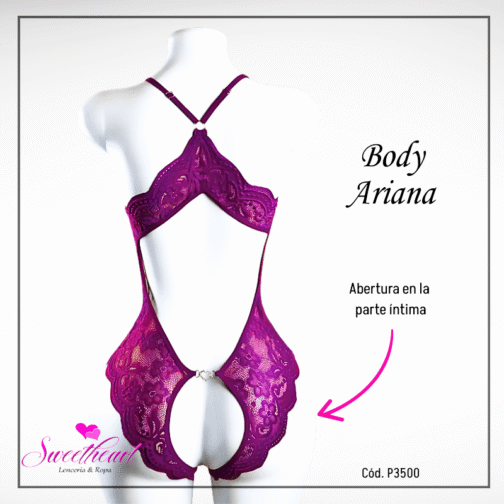 Body Ariana Morado (Cód.P3500) - Imagen 5
