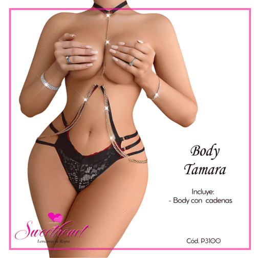 Body Tamara Negro (Cód.P3100)